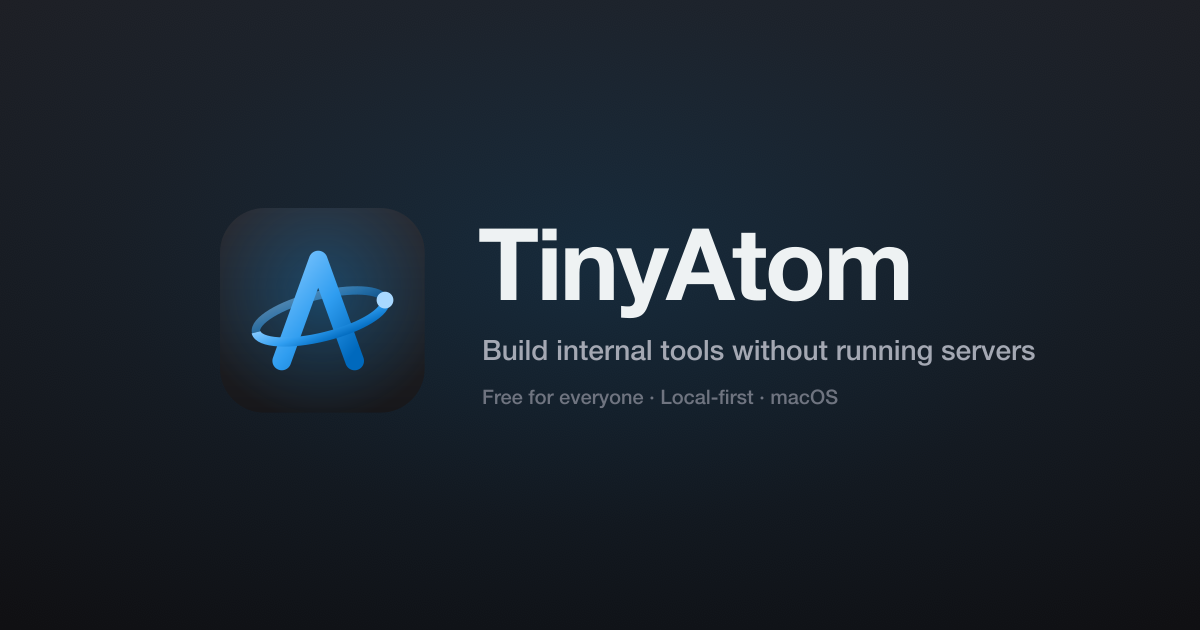 Build Internal Tools With AI, Free and Local